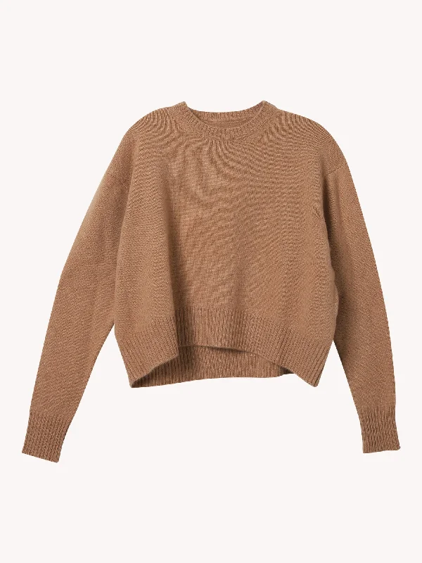 BOXY SWEATERThermal Knit Tops