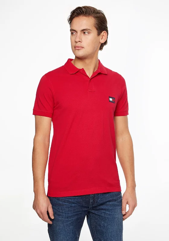 Smart polo shirtTommy Hilfiger Slim Fit Logo Polo Shirt, Primary Red