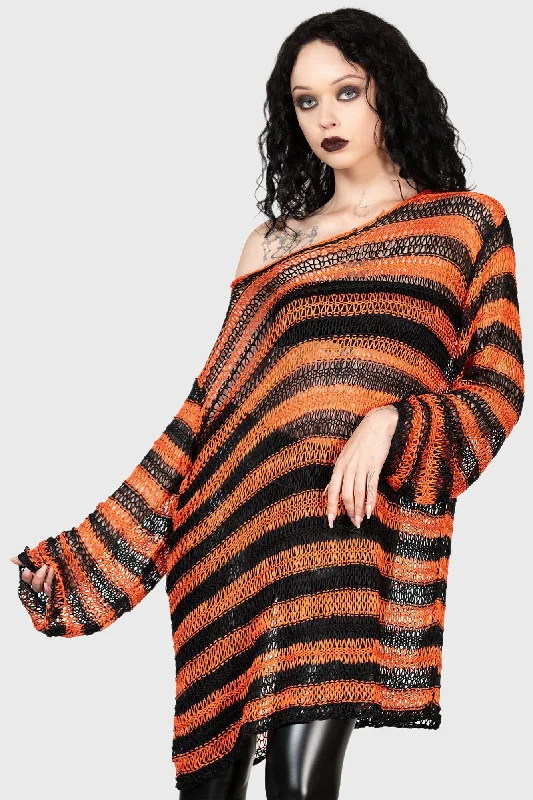 Pumpkin Patch Sweater - ResurrectLongline Knit Tops