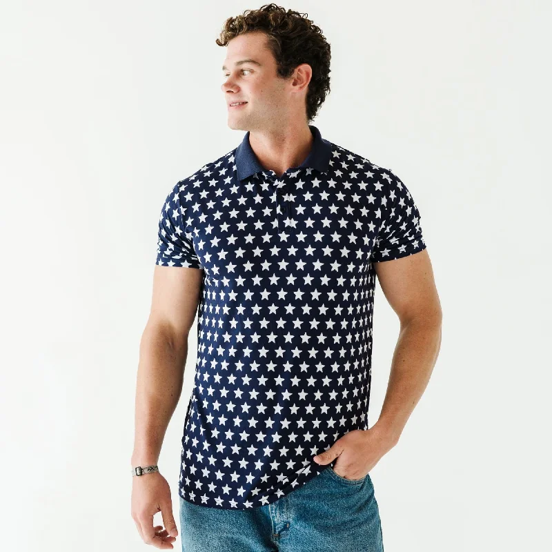 Breathable polo shirtNavy Star Men's Polo