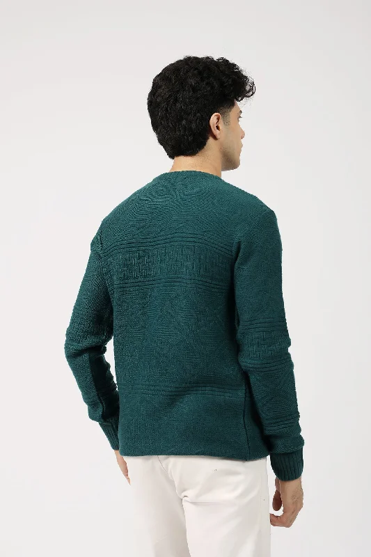 TEXTURED KNIT SWEATERLimited Edition Knit Tops