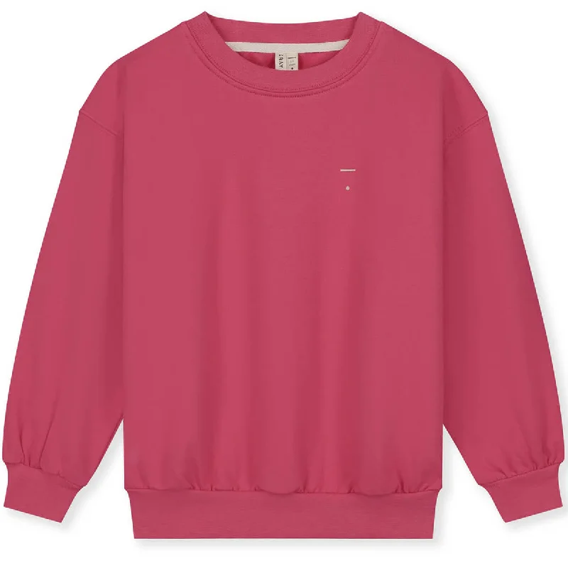 Drop Shoulder Sweater in Cherry by Gray LabelStudded Knit Tops