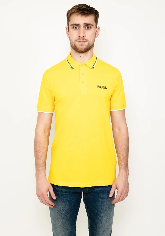 Abstract polo shirtHugo Boss Paddy Polo Shirt, Yellow