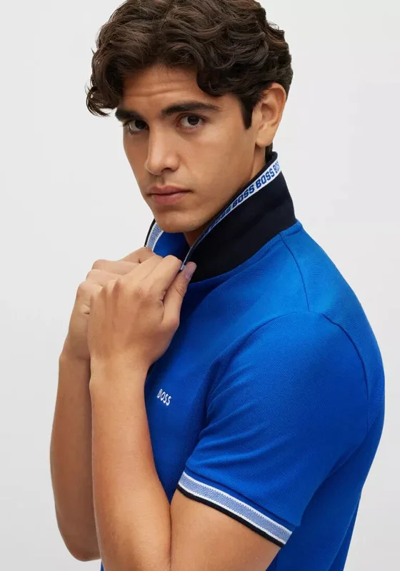 Eco-friendly polo shirtHugo Boss Paddy Polo Shirt, Dark Blue