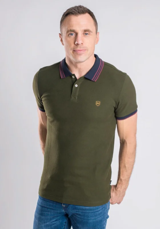 Designer polo shirtXV Kings by Tommy Bowe Amatori Polo Shirt, Forest Split