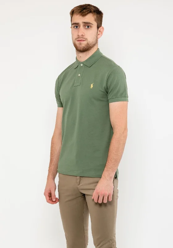 Quick-dry polo shirtRalph Lauren Classic Polo Shirt, Olive Green