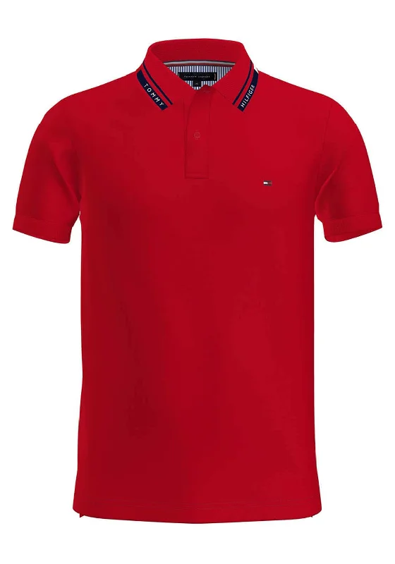 Heavyweight polo shirtTommy Hilfiger 1985 Hilfiger Collar Polo Shirt, Primary Red