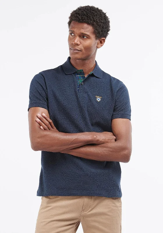 Short-sleeve polo shirtBarbour Society Polo T-Shirt, Navy