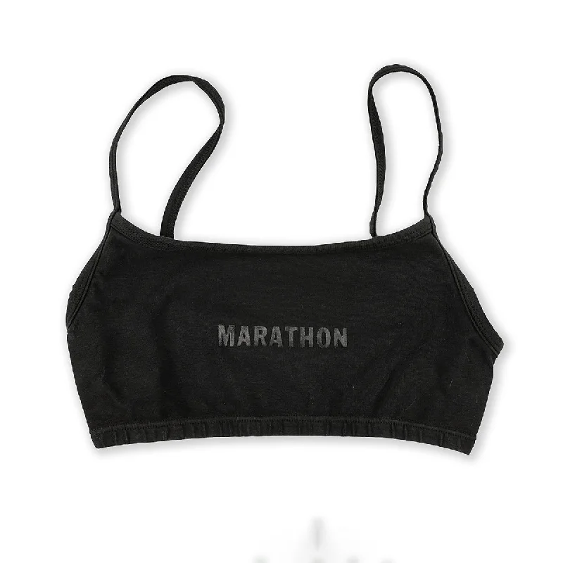 Women's Marathon Bralette - Black