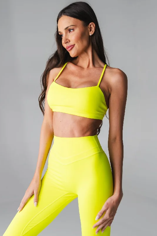 Vitality Pulse™ Mini Bra - Neon Yellow