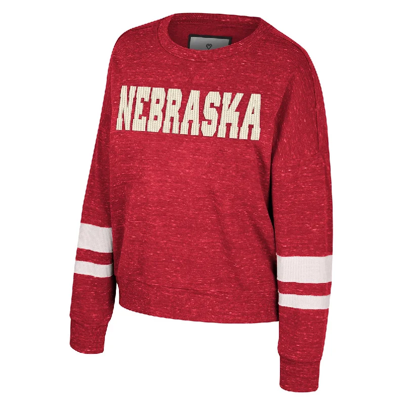 Women's Nebraska Huskers Lost City Speckle Fleece