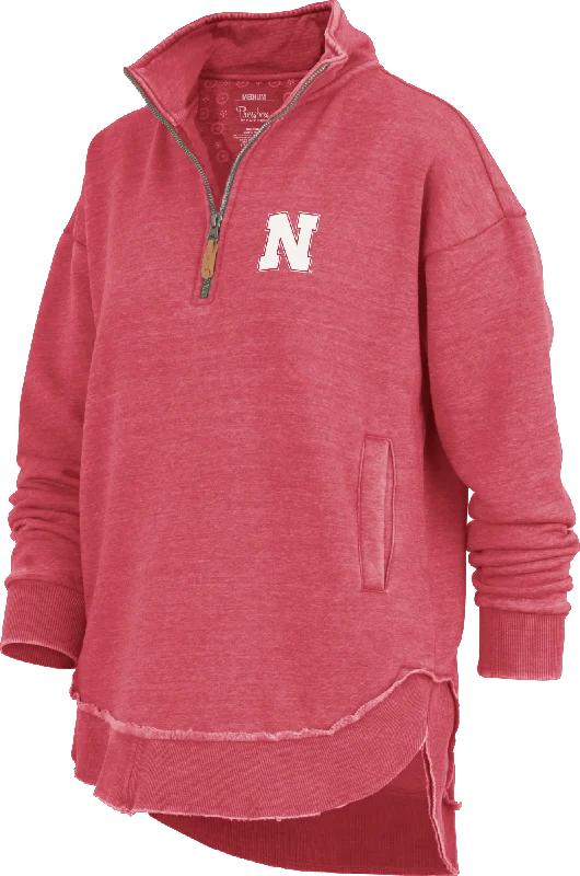 Women's Nebraska Huskers Northfork Sojourn 1/4 Zip