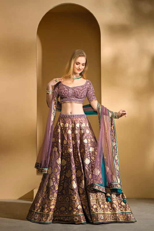 Banarsi Skirt with embroidered top